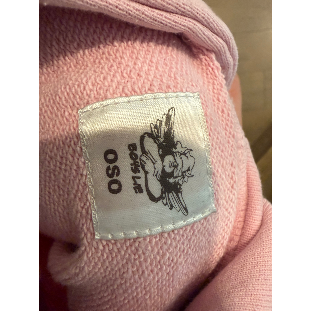Boys Lie O/S Pink No Smoke Without Fire Hoodie Sweatpants Set - Picture 2 of 5